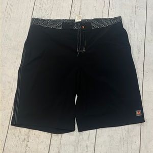 Boss Orange black mens swim shorts